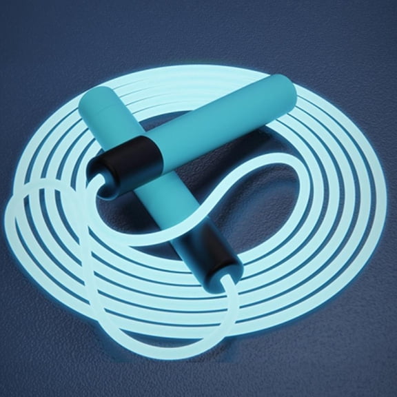 Glowing Skipping Rope Jump Rope LED Skipping Rope for Kids Adults Fitness