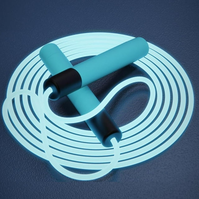 Cuerda para saltar brillante, cuerda para saltar, cuerda para saltar LED para niños y adultos, Fitness
