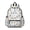 Multicolor Cat White Pattern-1, variant on Multicolor Cat White Pattern Cute School Backpack with Padded Back and Adjustable Shoulder Straps 13.4"x11"x4.7"
