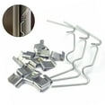 thumbnail image 5 of Lefu Greenhouse Glazing Clips W / Z Glass Clips Spring Wire Spares,50pcs X Z Clips and 50pcs X W Clips, 5 of 5