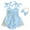 Light Blue, variant on Wxirdiow Infant Rompers Baby Girl Outfit Embroidery Flying Sleeve Square Neck Tulle Romper Dress and Bow Headband Set Hot Pink Size,6-9 Months