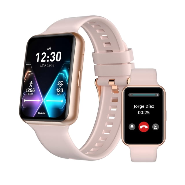 Smartband Binden ERA Fit View AMOLED 1.74” Llamadas rosa