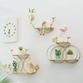 thumbnail image 3 of GOOHOCHY Estante de almacenamiento nórdico creativo para baño, 1 pieza, dorado, 3 of 8