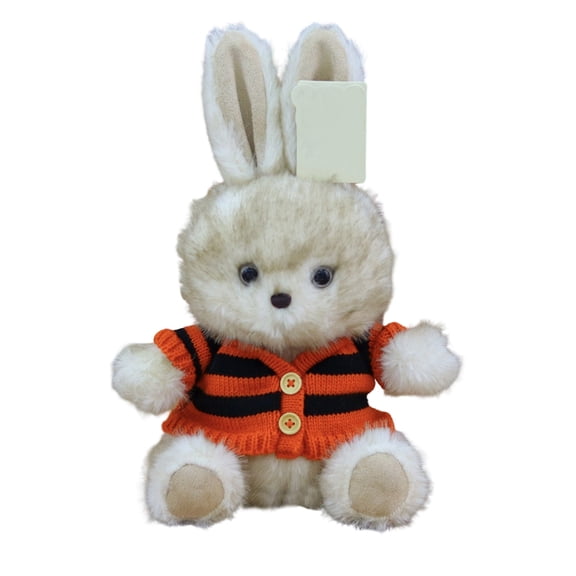 Wizlet Rabbit Stuffed Animal, 10.6in Rabbit Plush Doll Huggable Fluffy Bunny Toys with Removable Sweater, Best gift for Valentine's Day, Easter, Birthdays (C)