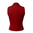 thumbnail image 6 of cocolona Blazer Waistcoat for Women Dressy Casual Sleeveless Button Down Layer Blazer For Work Office Outfits, 6 of 7