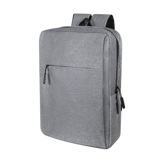 Mochila casual con bolsillo frontal vertical-Nooyi gris 30 x 46 x 10