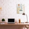 thumbnail image 2 of Stupell Industries Abstract Line and Color Block Face Impression Canvas Wall Art Design by Victoria Barnes, 24" x 30", 2 of 6