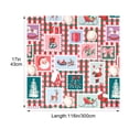thumbnail image 5 of Christmas Wrapping Paper Roll 118in,Thick 80gsm Gift Wrap with Grid Lines for Birthday Party Holiday Packaging., 5 of 5