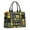 Black Sunflower Sunshine, variant on Large Capacity Tote Bag,Black Multicolor Flower Sunflower Pattern Handbag Fashion Luxury Tote Bag,15.7"x13"x 5.1" Inches,Laptop Compatible