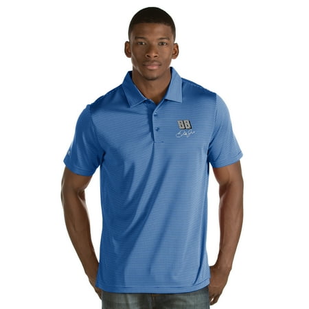 - Dale Earnhardt Jr. Antigua Quest Striped Jersey Polo - Royal