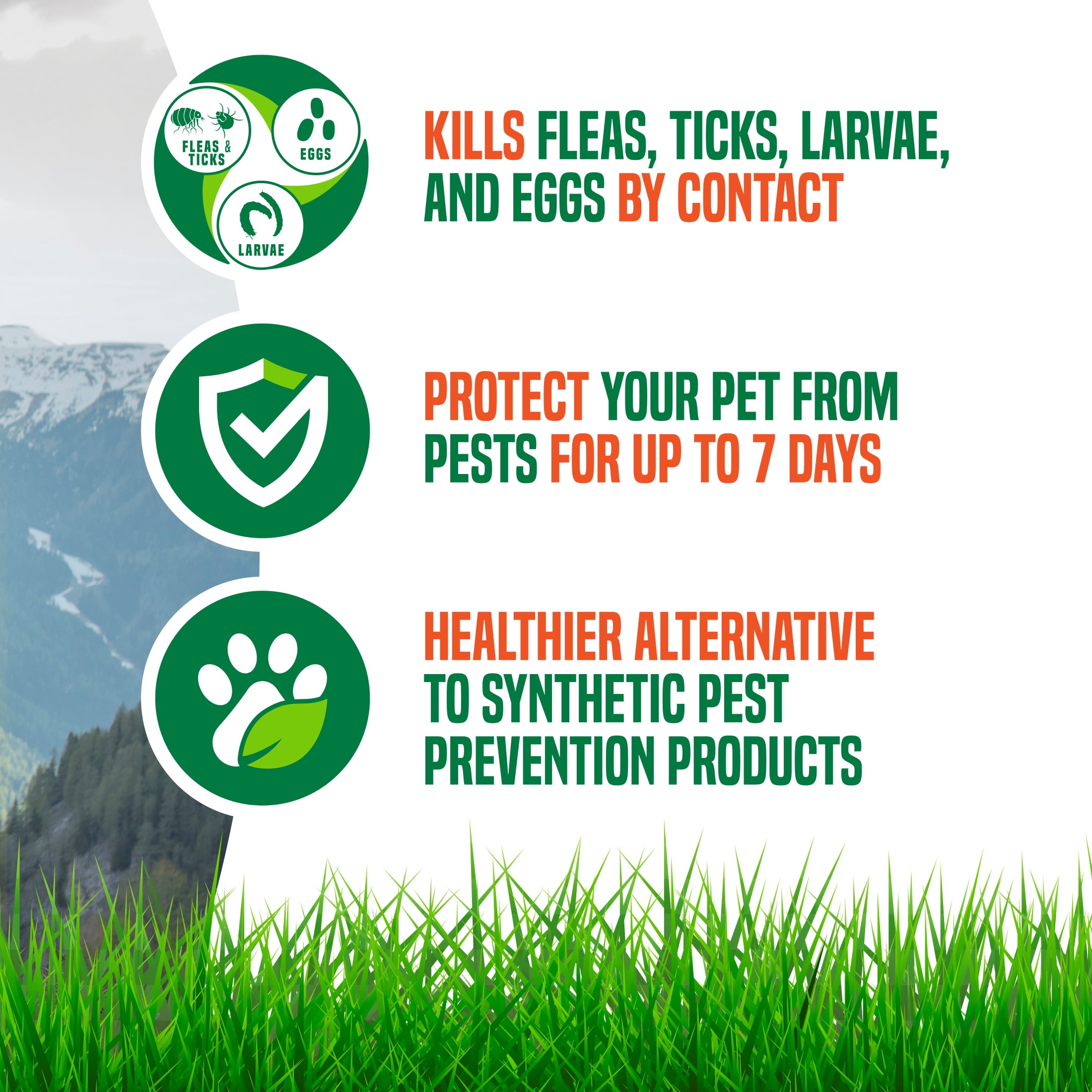 Naturel Promise Flick! Natural Flea & Tick Max Strength Shampoo for Dogs, 22oz
