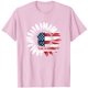 thumbnail image 4 of Haivin Women T Shirts Pleated Short Sleeve Tops Business Casual Dressy Blouses, 4 of 5