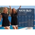 thumbnail image 7 of MOYIKO Womens Tank Tops Crew Neck Short Sleeve Summer Shirts Babydoll Peplum Tops Dressy Casual Blouses, 7 of 7