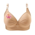 thumbnail image 3 of Wiyuqeen Women's Push Up Bra BC Cups Inspirational Graphic Adjustable Straps Wireless Comfort T-Shirt Bras Full Support, 3 of 5