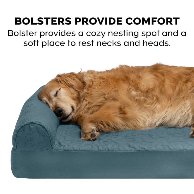 FurHaven Cooling Gel-Top Orthopedic L-Chaise Dog Bed, Jumbo photo 2