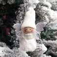 thumbnail image 1 of Christmas Pendant Knit Hat Girl Pendant Christmas Decoration Pendant, 1 of 1
