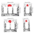 thumbnail image 2 of Yayeee Rocker Switch Wall Plate 1-Gang 4.6"x2.9" Home Decorative Outlet Cover, White Streets, 2 of 6