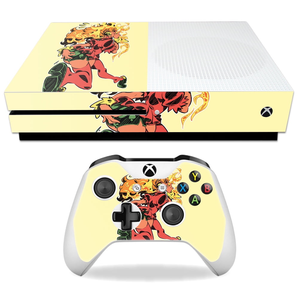 Skin Decal Wrap for Microsoft Xbox One S sticker Ignis