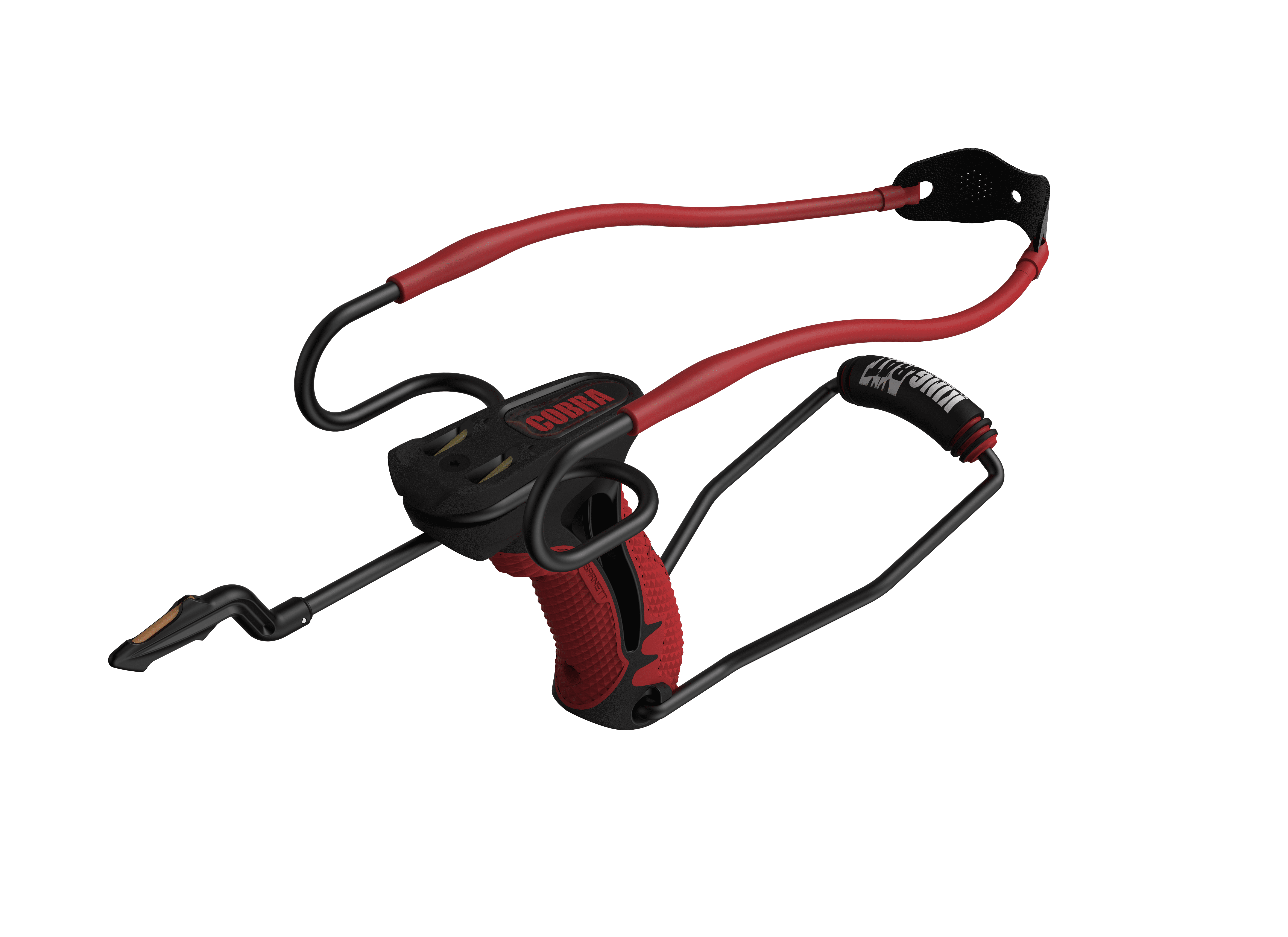 Barnett King Rat Black Widow Hunter Slingshot with Premium