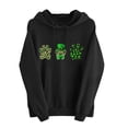 thumbnail image 2 of Wowcloth Woman's Hooded Sweatshirt with St. Patrick's Day Print, Soft Cotton for Comfort, for Festival and Everyday Wear, 2 of 6