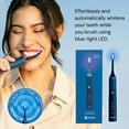 thumbnail image 3 of SNOW LED Whitening Electric Toothbrush | Dentist-Designed Electric Toothbrush for Adults | Sonic Technology, LED Light, Modes, Timer, Rechargeable Plaque Removal & Teeth Whitening Polar Blue Gen2, 3 of 5