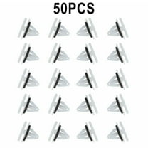 50Pcs Exterior Rocker Panel Moulding Clip Fastener Sealer for Ford 2013-2021