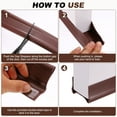 thumbnail image 5 of Uxcell Under Door Draft Stopper, Thickened Double Side Door Blocker, White, 5 of 7