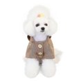 thumbnail image 2 of Perro mascota Otoño e invierno Nueva ropa para mascotas Ropa de invierno para mantener el calor - Marrón XL- dontodent Kuyhfg Sin marca, 2 of 5