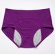 thumbnail image 1 of Ropa interior fisiológica para mujer, a prueba de fugas menstruales, cintura media alta, pantalones sanitarios para tía, 1 of 6