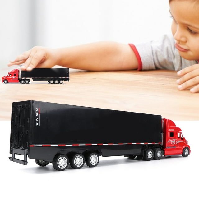 Niños 1:48 34,5 CM Modelo De Camión De aleación Simulación Luz Efecto De Sonido Vehículos De Juguete