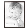 thumbnail image 2 of ArtToFrames 25" x 32" Cimarron Walnut Silver Picture Frame, 25x32 inch Silver Wood Poster Frame (WOM-5223),  Pack, 2 of 7