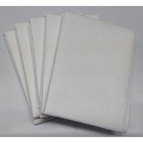 Streak Free Factory Microfiber Counter Cleaning Cloths, 5 Count, 1 Pack