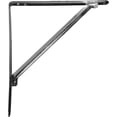 thumbnail image 3 of Ekena Millwork 1 1/8"W X 12"D X 13 3/4"H Endurabrace Heavy Duty Traditional Steel Support Bracket, Zinc Plated, 3 of 4