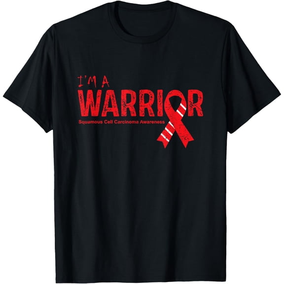 Playful Comfort Tee - Squamous Cell Carcinoma Awareness Warrior T-Shirt