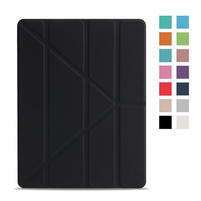 Étui Multifonctionnel pour Tablette pour iPad (Noir, pour iPad Pro 12.9 Pouces 2021)