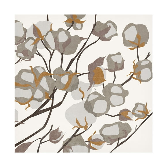 Melissa Wang 'Cotton Balls II' Canvas Art