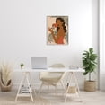 thumbnail image 2 of Stupell Industries Woman With Red Floral over Green Palm Leaves, 24 x 30, Designed by JJ Design House LLC, 2 of 7