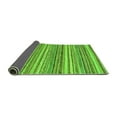 thumbnail image 2 of Ahgly Company Indoor Round Oriental Green Modern Area Rugs, 4' Round, 2 of 4