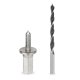 thumbnail image 4 of 3 brocas de fresado, herramienta de perforación de acero inoxidable para taladro eléctrico, 4 of 5