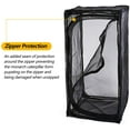 thumbnail image 3 of 30" Heavy Duty Monarch Butterfly Habitat, Outdoor Collapsible Insect Mesh Cage Terrarium Pop-up with Zipper Protection and Unzip Bottom, 3 of 7