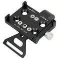 thumbnail image 4 of Clip de manillar universal para ciclismo, soporte seguro para teléfono y cámara, soporte de aluminio negro para teléfono de bicicleta, 4 of 8