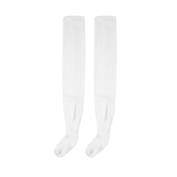 Genuiskids Plus Size Womens Thigh High Socks for Thick Thighs Extra Long Striped Thick Over the