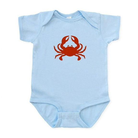 CafePress - Crab Infant Bodysuit - Baby Light Bodysuit, Size Newborn - 24 Months