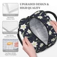 thumbnail image 3 of Balery Lilies Flowers Bolsa de Almuerzo para Mujeres, Caja de Almuerzo, Bolsa de Almuerzo Pequeña Impermeable, Tote de Almuerzo Reutilizable con Gran Capacidad, 3 of 6