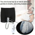 thumbnail image 3 of Men Incontinence Pants With Collection Urine Bag Portable Leak Proof Leg Pee Catheter Holder For Elder, 3 of 5