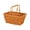 square-M, variant on Sturdy Waterproof Oval Handled Basket Ideal For Beach Trip Garden Parties
