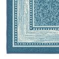 thumbnail image 5 of Ottomanson Border Indoor Doormat 2'3" x 3' - Non Slip Low Pile Area Rug for Entryway, Blue, 5 of 11