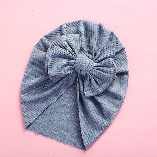 Diademas con lazo para bebé, diademas para niño pequeño, turbante de flores para niña, sombreros, gorros elásticos, gorros para niña, accesorios para el cabello para bebé Tan Jianjun unisex