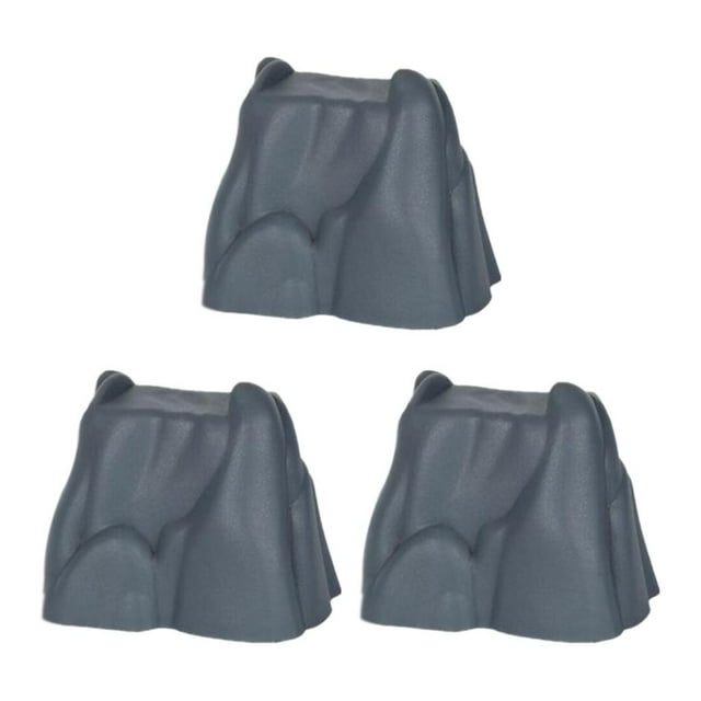 TISHITA 3 Pcs Passerelles de Pont en Bois Accessoires de Chemin de Fer pour Gris