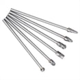 thumbnail image 4 of Juego de 6 Fresas de Carburo de Tungsteno, Kit de Perforación de Cabezal Cilíndrico, Herramientas de Pulido Rotativas Sólidas para Taladrar y Tallar Madera, 4 of 5